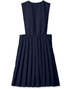 V-neck Pleated Pinafore