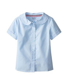 French Toast Peter Pan Blouse Blue