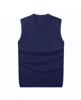 Brillar V neck Sleeveless Cardigan/ Jumper