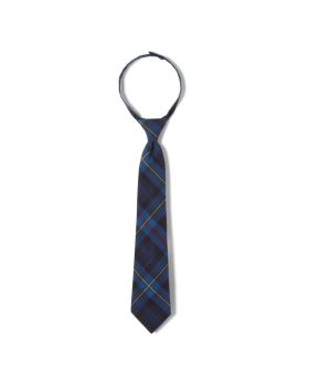 French Toast Adjustable Blue Red Plaid Tie