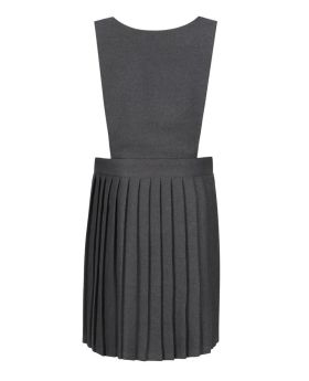 Grey  Bib Pinafore