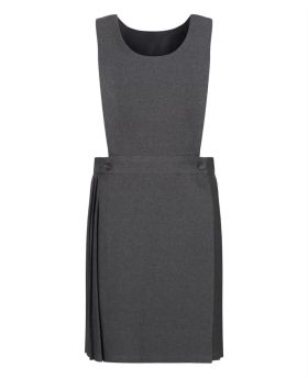 Grey  Bib Pinafore