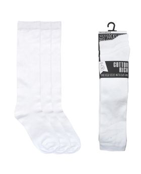 Cotton Rich Knee High Socks