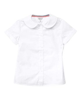 French Toast Peter Pan Blouse  White